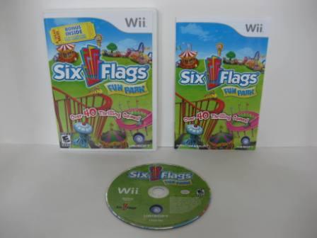 Six Flags Fun Park - Wii Game